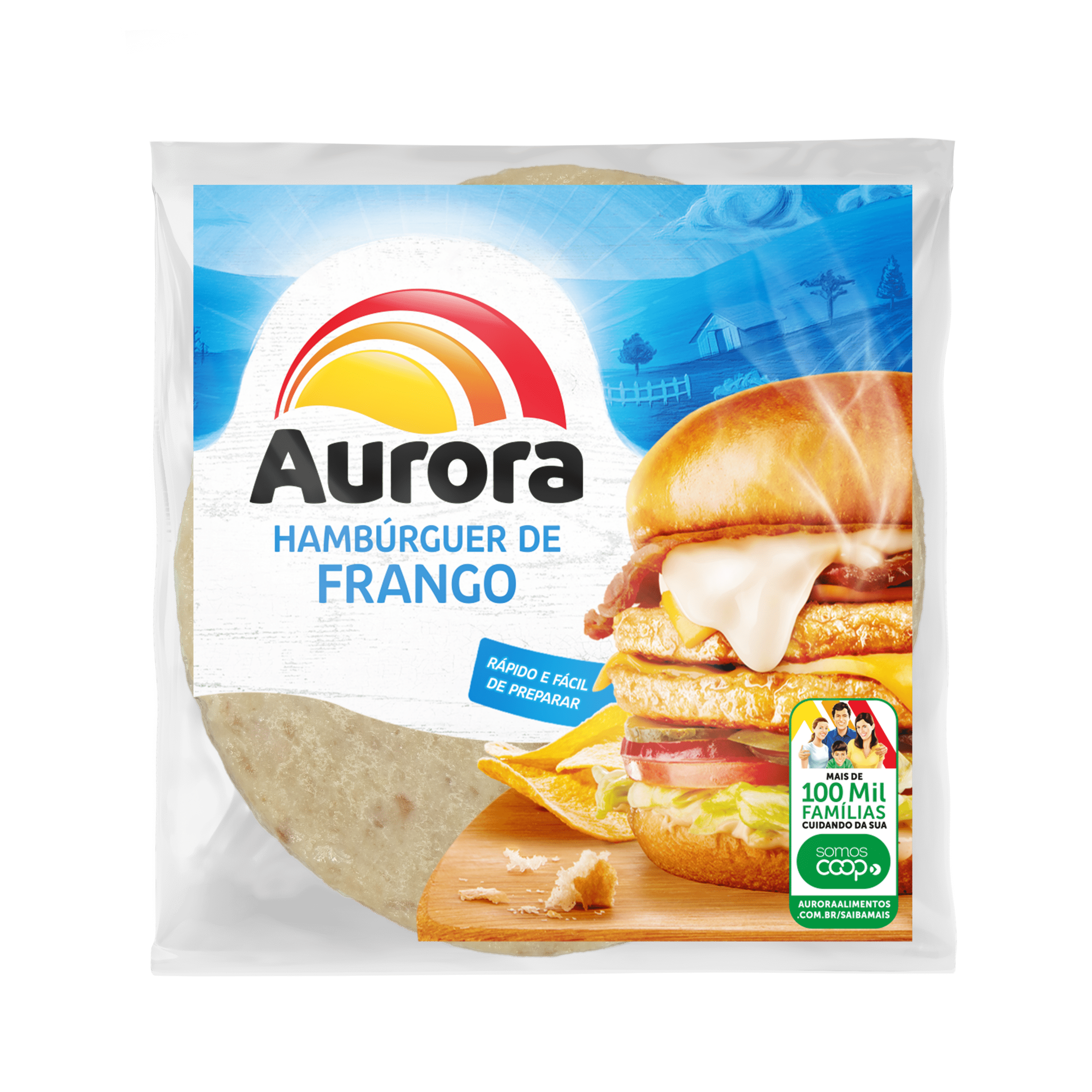 2025 - Hamburguer De Frango 36 X 56g Aurora
