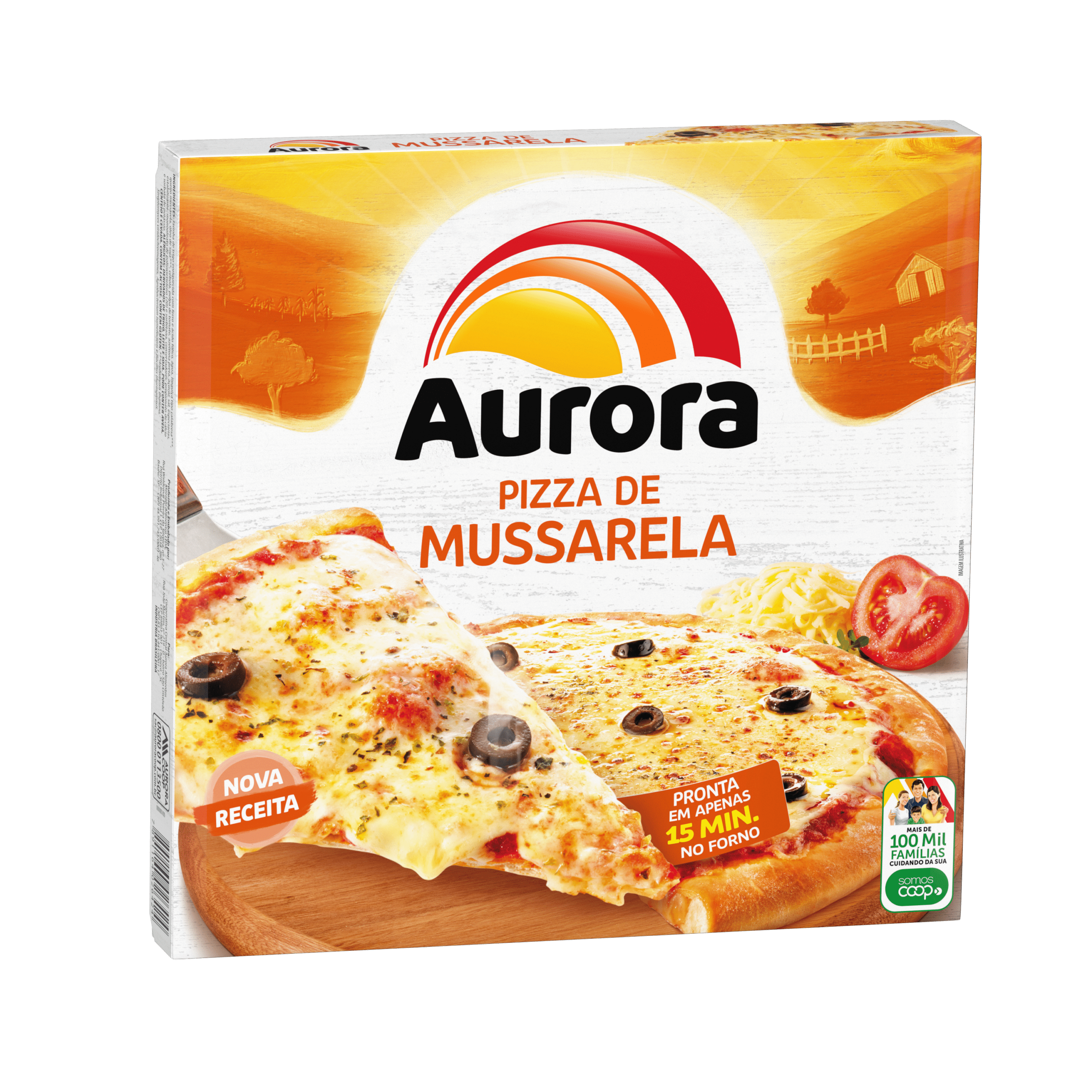 2641 - PIZZA DE MUSSARELA AURORA 460G