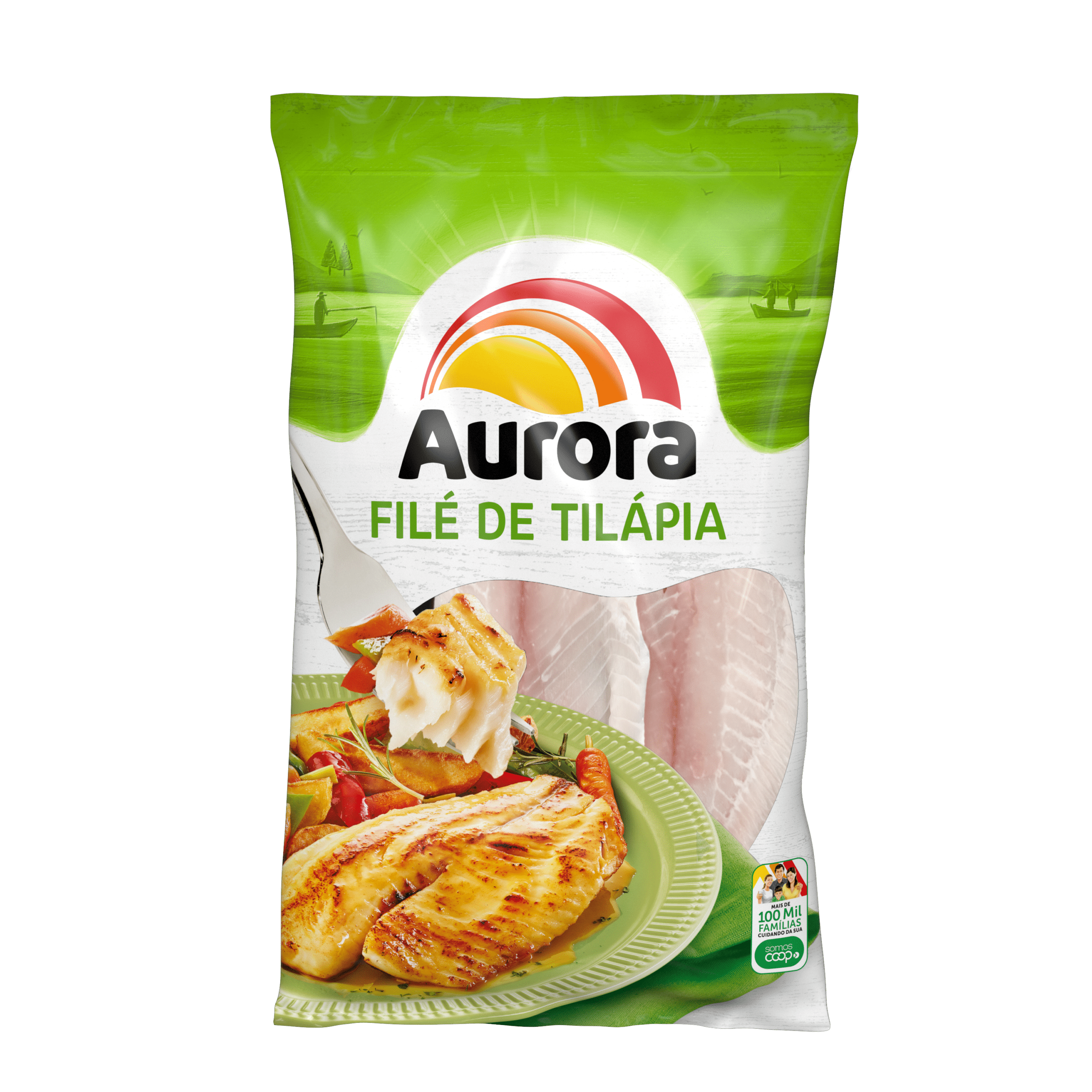 3500 - File De Tilapia Aurora 400g
