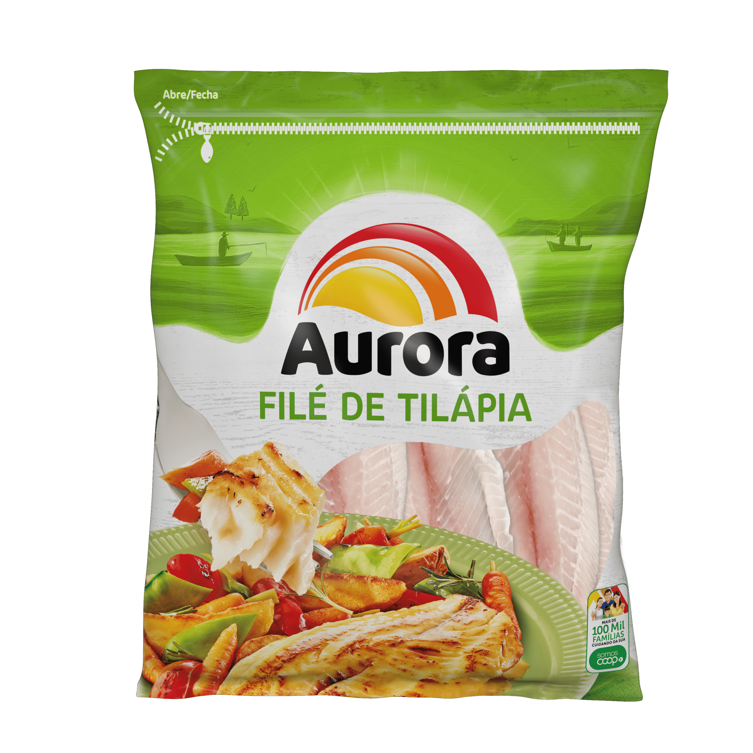 3502 - File De Tilapia Aurora 800g