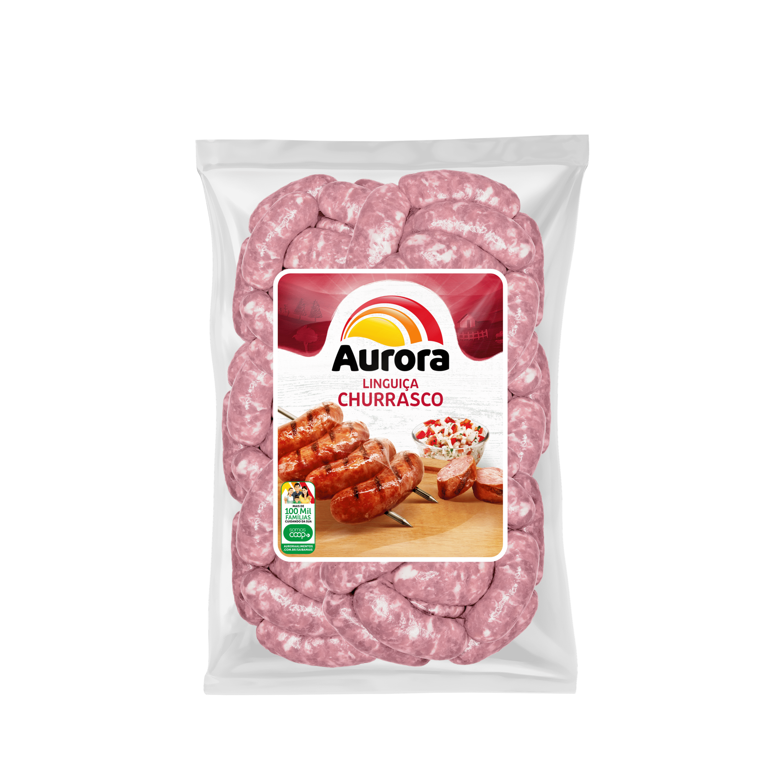 422 - LINGUIÇA CHURRASCO CONGELADA AURORA 5 KG - 422