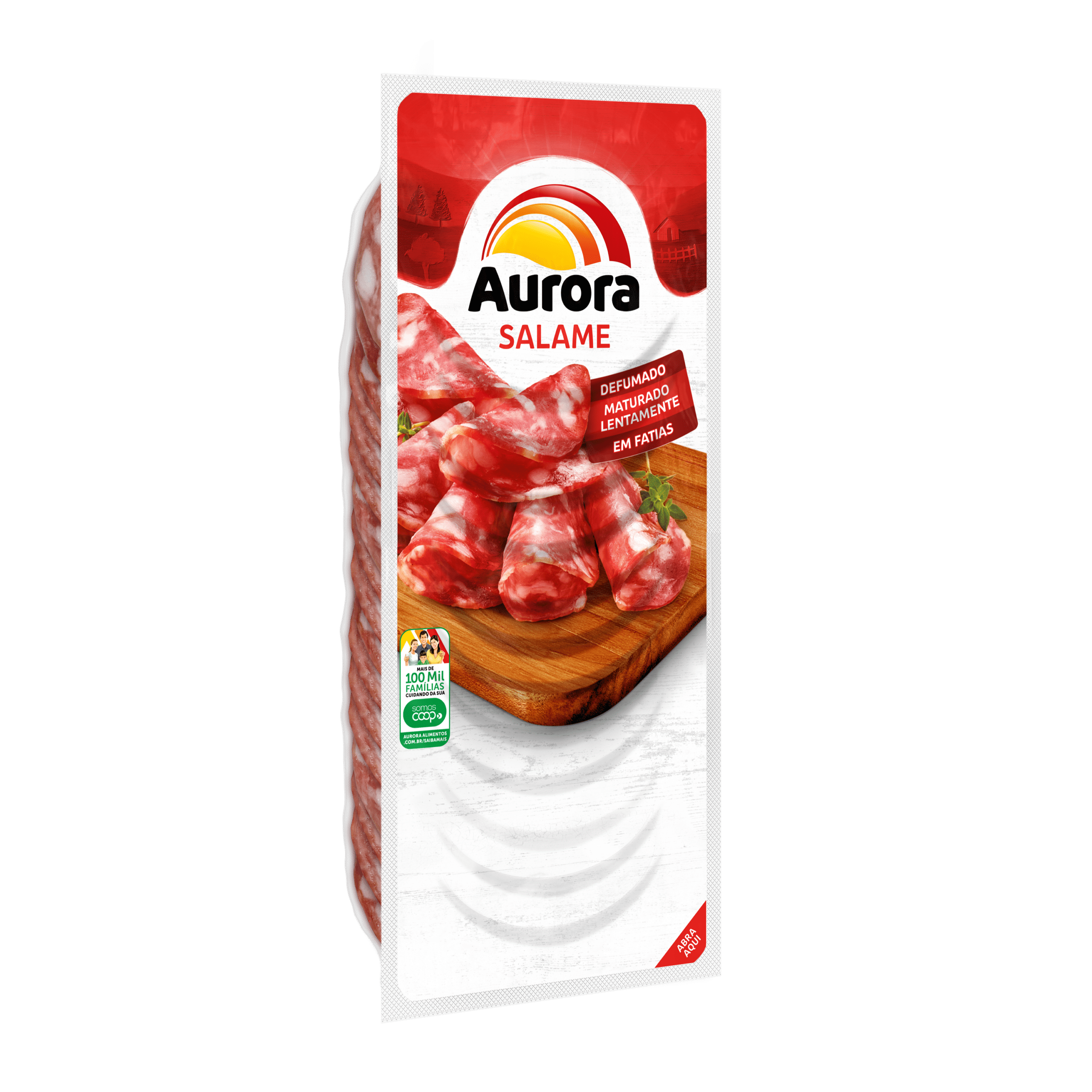 620 - Salame Fatiado Aurora 100g